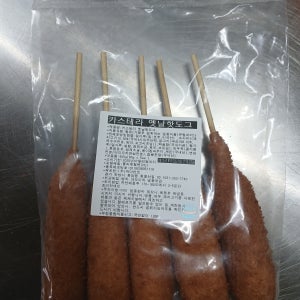 케이터링 (한겹)카스테라 핫도그 130개(80g x 5ea x 26봉)
