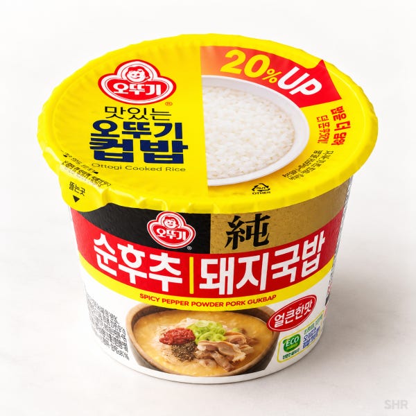 오뚜기 순후추 돼지국밥 311.5g 1개