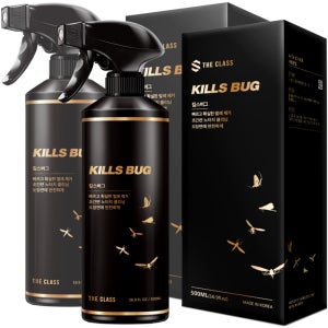 더클래스 킬스 버그 벌레제거제 송진 새똥 리무버 버그클리너 벌레자국제거 500ml, 2개