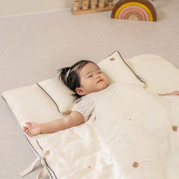 오누레 어린이집 낮잠이불 사계절 아기 유아 모달 100% 미끄럼방지 패드 세트
