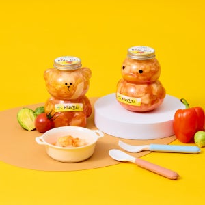 안매운김치 어린이 키즈김치 토마토 파프리카 양념 저염 저자극 350ml 500ml
