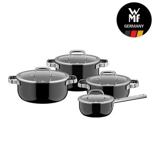 WMF 퓨전테크 2.0 오로라 프로 4종 세트 블랙(16편수,20L,20H,24L)