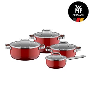 WMF 퓨전테크 2.0 오로라 프로 4종 세트 패션레드(16편수,20L,20H,24L)