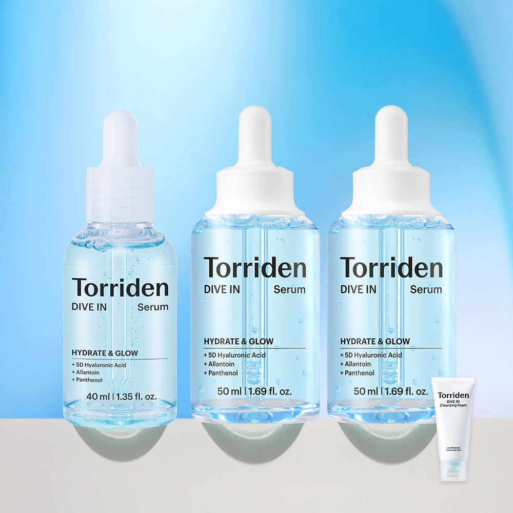 [NEW] 토리든 다이브인 저분자 히알루론산 세럼 50ml+50ml+40ml, 1개
