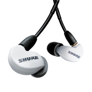 SHURE AONIC215 UNI 유선 인이어 이어폰 화이트 슈어 SE215 UNI