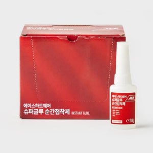 에이스하드웨어 슈퍼글루 순간접착제 20g 1박스 (25개입)