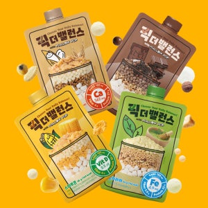 픽더밸런스 단백질 쉐이크 프로틴 파우치 식사대용 스타터팩 4종 45g, 8개