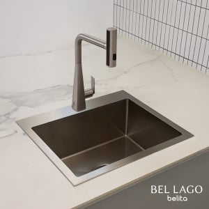 BLE-560 벨라고 벨리타 엠보 코팅 사각 싱크볼 교체용, 인세트 소형 싱크 교체