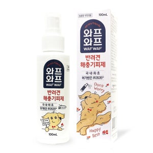 일동제약 와프와프 반려견 진드기 기피제 100ml