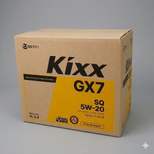 Kixx GX7 API SQ 5w20 4Lx4개 1박스 100% 합성 가솔린엔진오일
