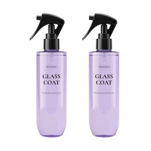 홈리미엄 글라스코트 먼지 방지 얼룩 제거 거실 욕실 유리 세정제 250ml, 2개
