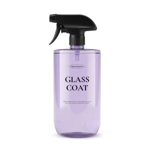 홈리미엄 글라스코트 먼지 방지 얼룩 제거 거실 욕실 유리 세정제 500ml, 1개