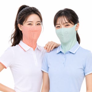 국산 자외선차단마스크 여름 숨쉬기 편한 러닝 냉감 쿨 여성 파크 골프마스크
