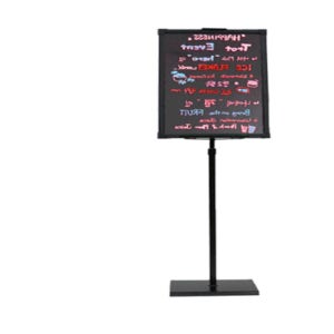 포포샵 LED입간판 4면 컬러 LED 네온보드 사각베이스 CNB-45 40x60cm
