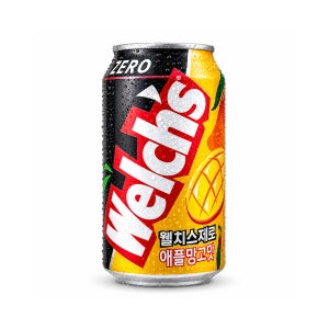 웰치스 제로 애플망고 355ml, 24개
