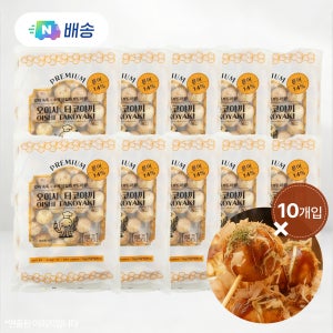 지엔씨 오이시 타코야끼 함량14% 1kg x 10팩 대용량