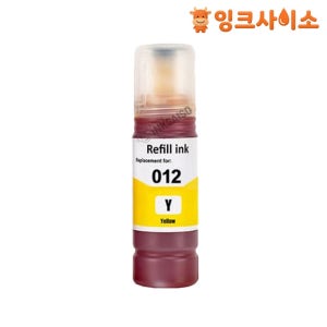 T07K4 (엡손 012) 호환잉크(재생) 노랑 L8160 L8180