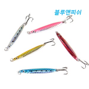 BNF FULL METAL JIG 바다 민물 송어 산천어 메탈지그 골드, 17g