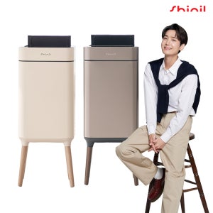 신일 스마트 자동 센서 휴지통 모션 냄새차단 종량제봉투 쓰레기통 킥 티타늄 20L (W20TK), 1개
