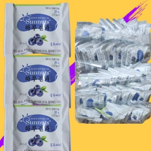 썬넛트 하루견과 블루베리 25g x 100봉 견과류 믹스넛 건블루베리