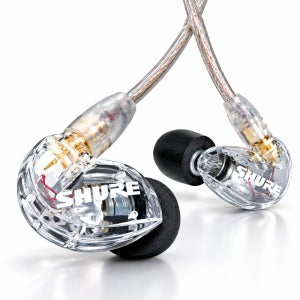 SHURE SE215 슈어 이어폰 모니터 게이밍 이어폰 (클리어)
