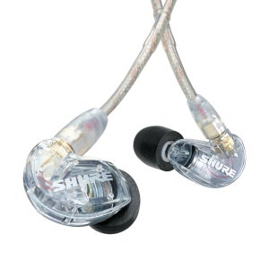 SHURE SE215 슈어 이어폰 모니터 게이밍 이어폰 (클리어)