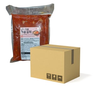 고추명가 대용량 볶음김치 1box (2kg x 6개) 김치찌개용