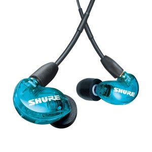 SHURE SE215SPE 슈어 모니터링 인이어 이어폰 (블루)