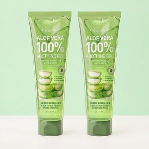 순도100% 수분가득 무알콜 수딩젤 고보습 진정 쿨링겔 알로에베라, 260ml, 2개