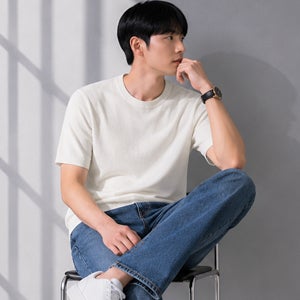 지오지아 냉감 라운드 반팔니트 ABG2ER1101