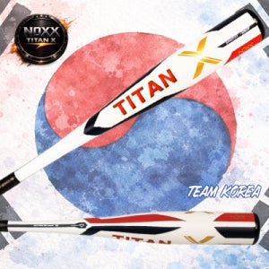 야구배트 녹스 TITANX 팀코리아 알루미늄 알로이 -5드랍 KBN 1.21