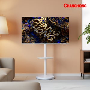 창홍 삼탠바이미 스마트TV 이동식 스탠드 삼텐 중소바이미 127cm(50인치), 4K UHD 울트라, 화이트