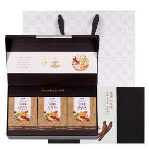 [본사직영] 다예 꿀 블렌딩 인삼차 전통차 선물세트+쇼핑백 15개입, 1개