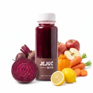 [비트당] 제주씨 100% 비트 당근 사과 레몬 귤 착즙 과일 과채 주스 180ml, 10개