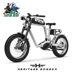 BR3 헤리티지 바버 HBR-M1200 전기자전거 500W 배터리 48V20A 자토바이