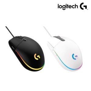 로지텍 G102 2세대 LIGHTSYN 게임용 게이밍 유선 마우스 컴퓨터 PC