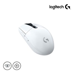 로지텍 G304 Lightspeed Wireless 무선 게이밍 마우스 (화이트)