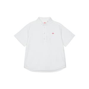 단톤 여성 라운드 칼라 풀오버 셔츠 화이트 DT-B0283-WH