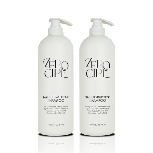 1+1 제로시피 샴푸 1000ml 나노그래핀 대용량 1L 샴푸