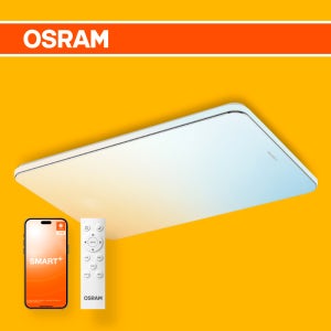 오스람 리모컨 LED 방등 거실등 플리커프리 밝기 색변환 와이파이 조명 70W, 직사각 50cm x 70.5cm