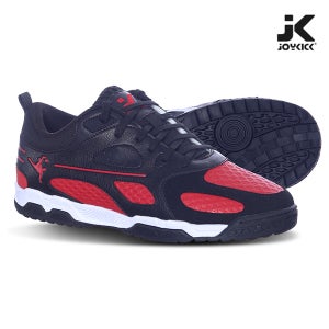 조이킥 K26 프로 족구화 블랙레드 족구신발