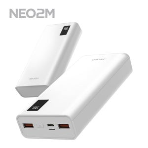핸드폰충전 NEO2M 슬림핏 PD 20W C타입 고속 보조배터리 20000mAh