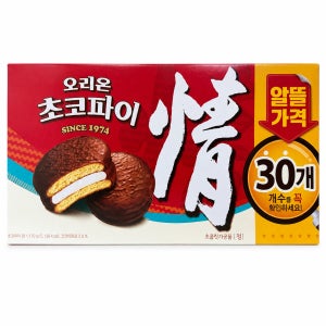 오리온 초코파이 대용량1.17kg 30개