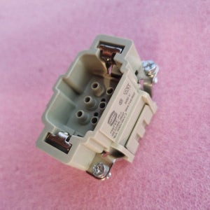 HARTING 커넥터 09330062602 수컷 코어 콜드 프레스 타입 HAN-6E-M-C 6핀 16A/500V Harting
