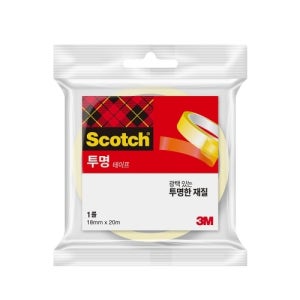 3M 스카치다용도테이프 550 3인치 18X20 18mmX20M 1개