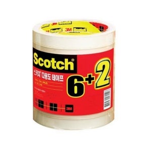 3M 스카치 다용도 테이프 리필 502 8롤 12mmX20m 1개