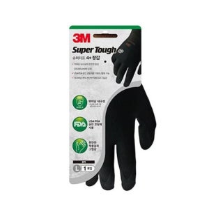 3M 슈퍼터프 안전장갑 라텍스 코팅장갑 작업용 절단