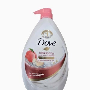 도브 바디워시 화이트피치 리밸런싱 900ml 피치, 1L, 3개