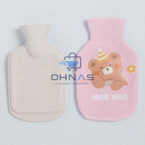 오나스2호 보온 물주머니 200ml 핑크 보온물주머니핫팩 허리찜질팩 온수찜질팩