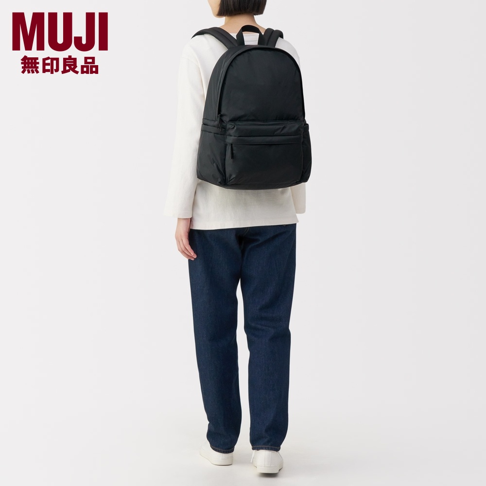 MUJI 무인양품 어깨가 안아픈 발수 패딩 백팩 가벼운 학생 데일리 패션 심플 여행